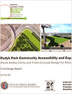 Photo: Rudyk Park booklet cover photo.